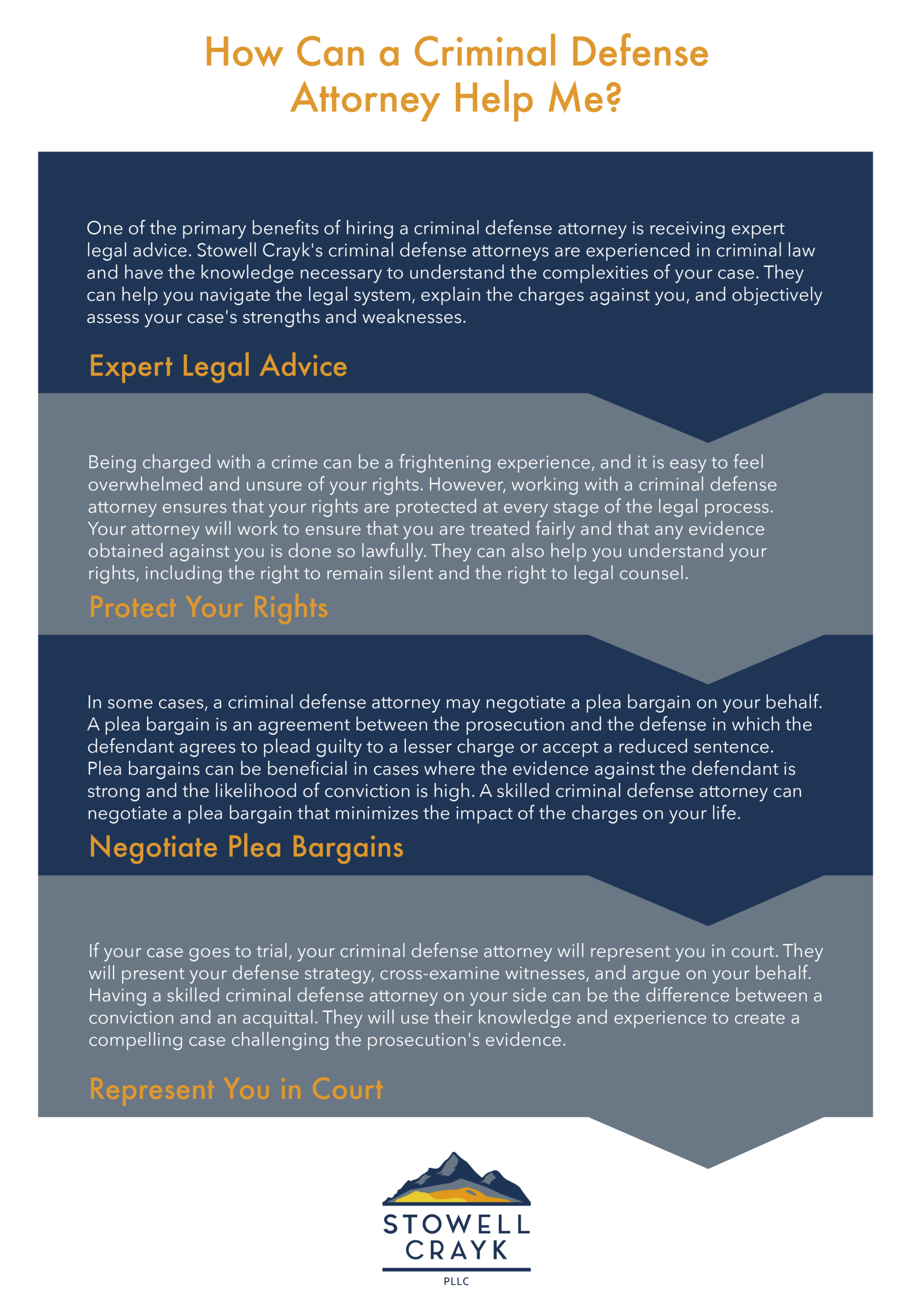 How Can a Criminal Defense Attorney Help Me