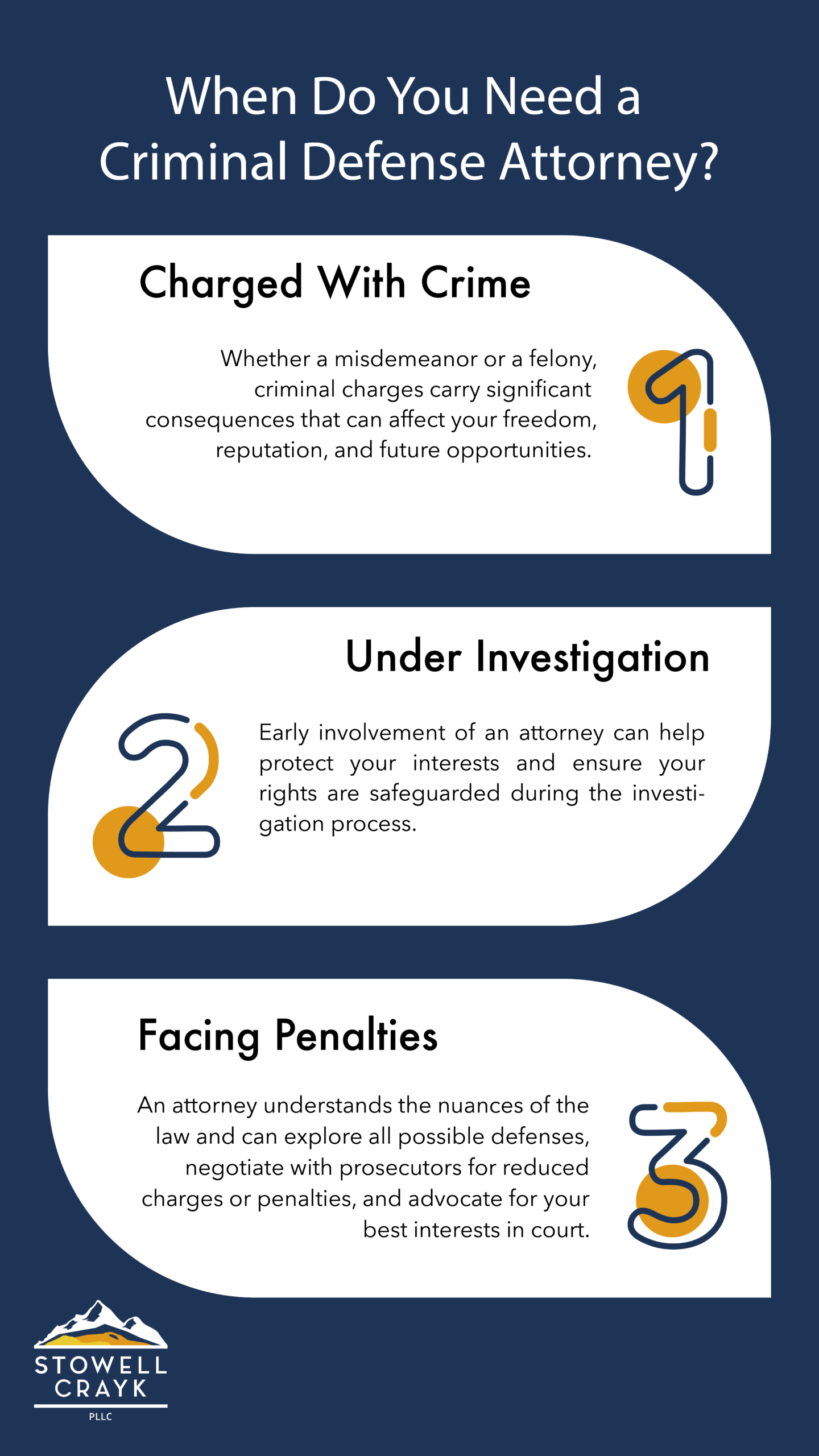 Why criminal defense attorney infographic